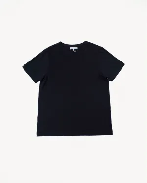 215.99 - 8.6oz Loopwheeled T-Shirt Classic Fit - Deep Black