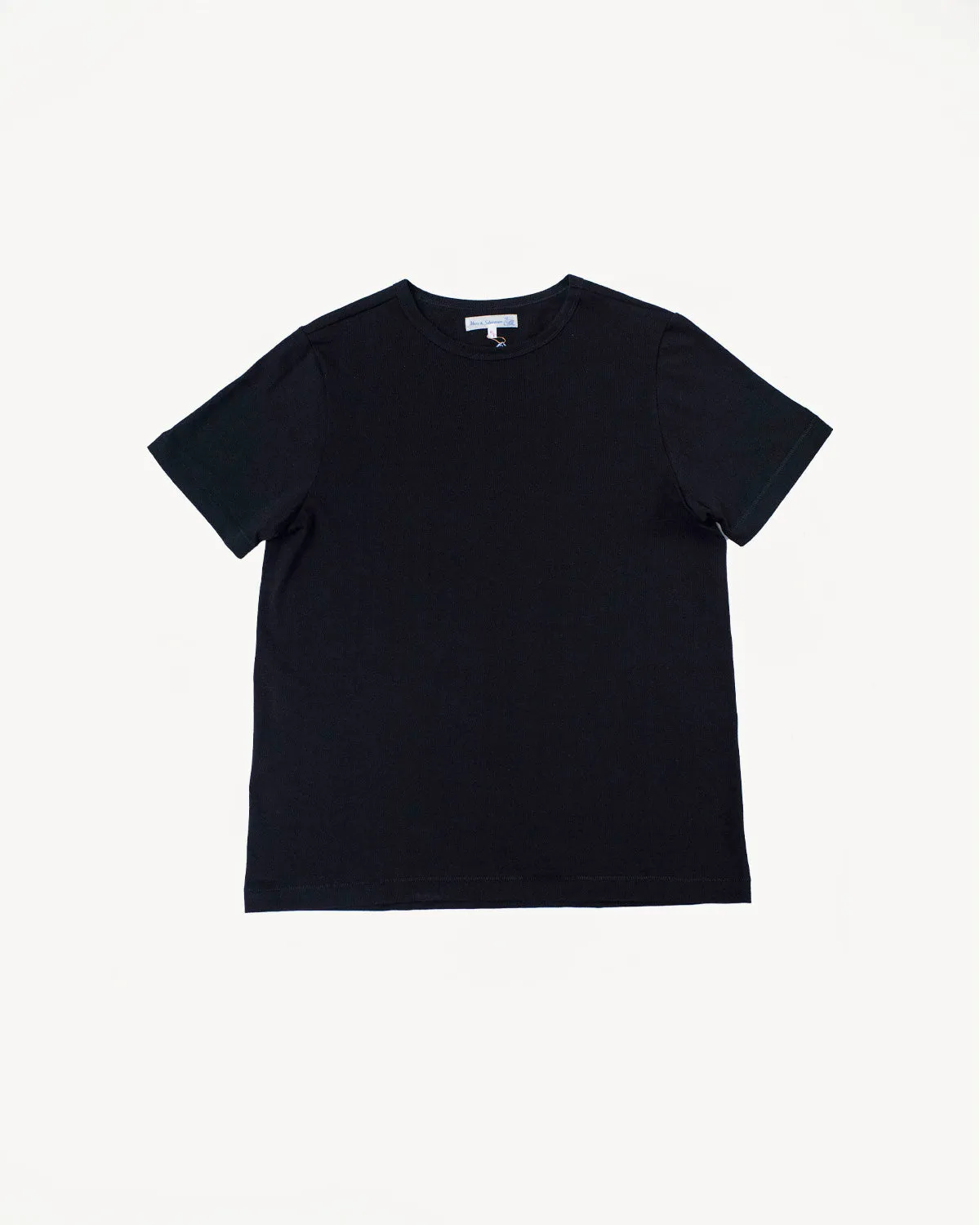 215.99 - 8.6oz Loopwheeled T-Shirt Classic Fit - Deep Black