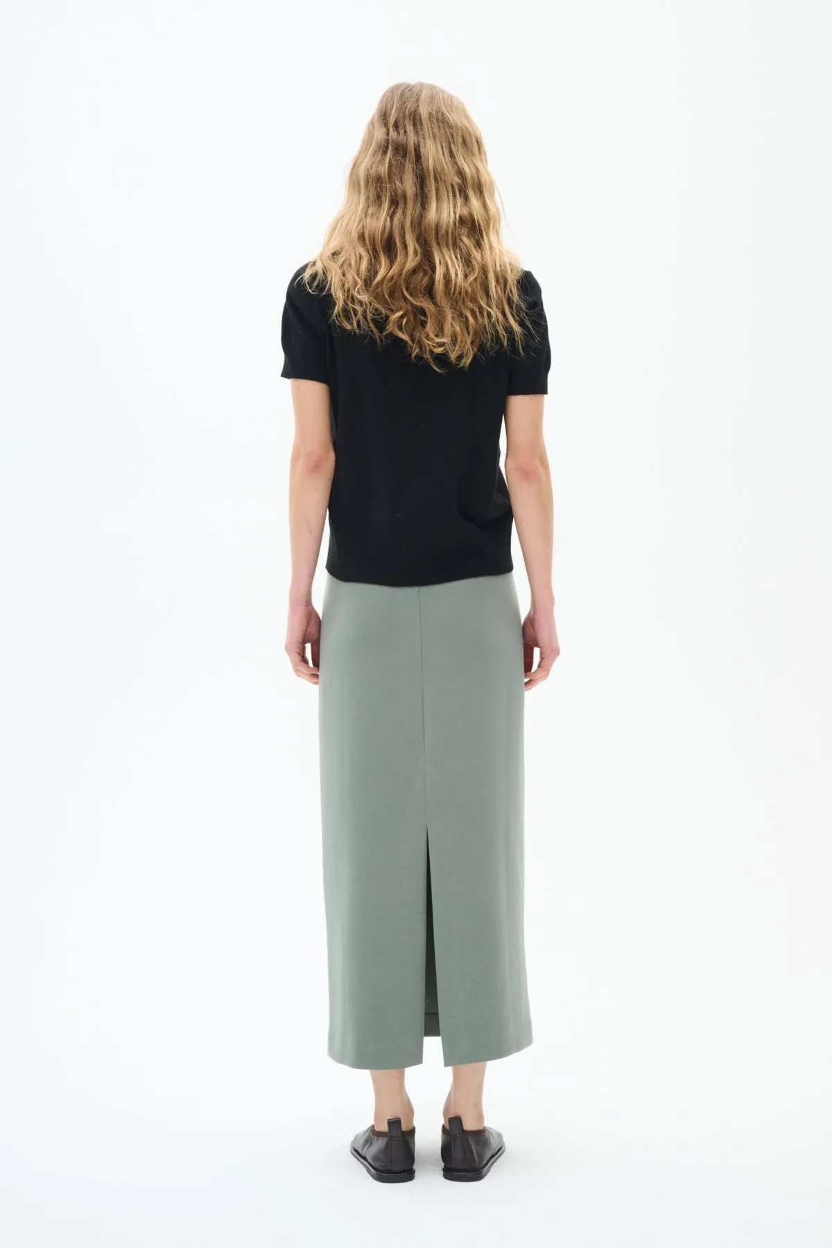Aida Skirt - Agave Green