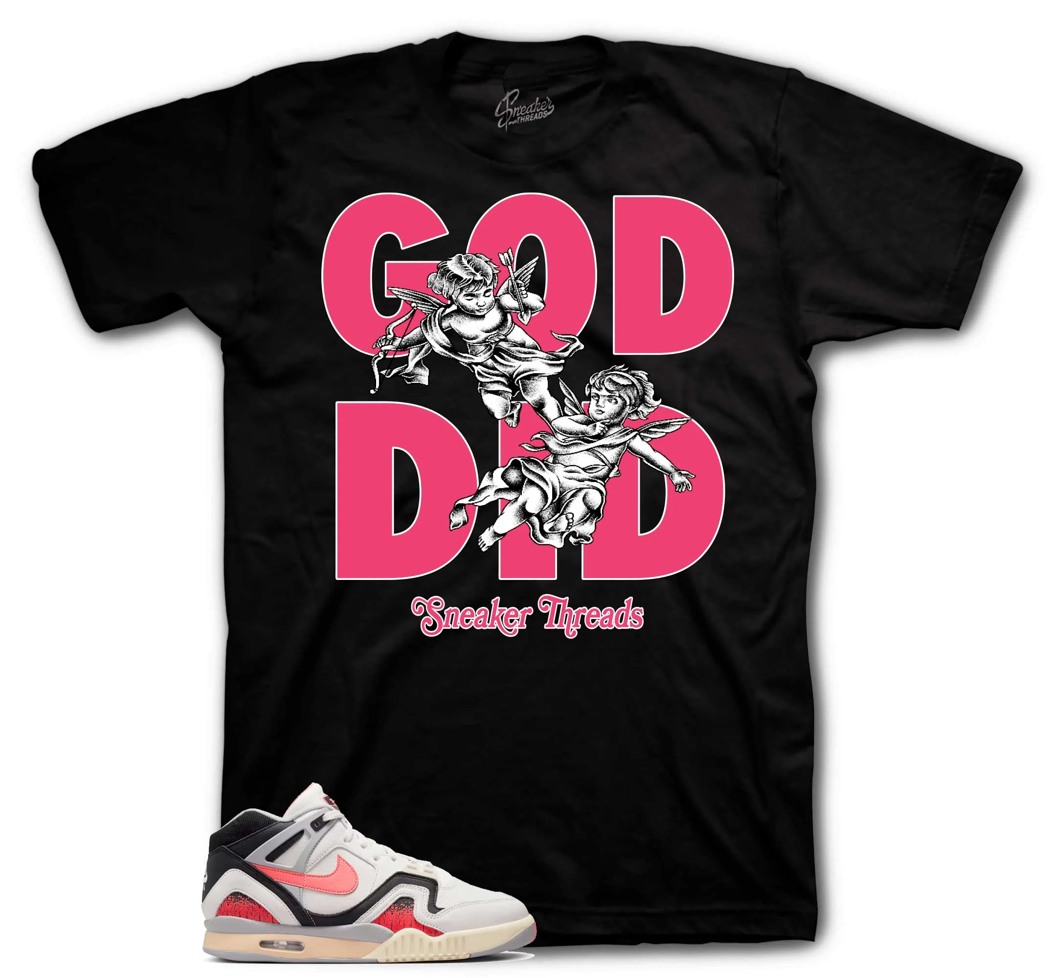 Air Tech Challenge Hot Lava God Did Shirt