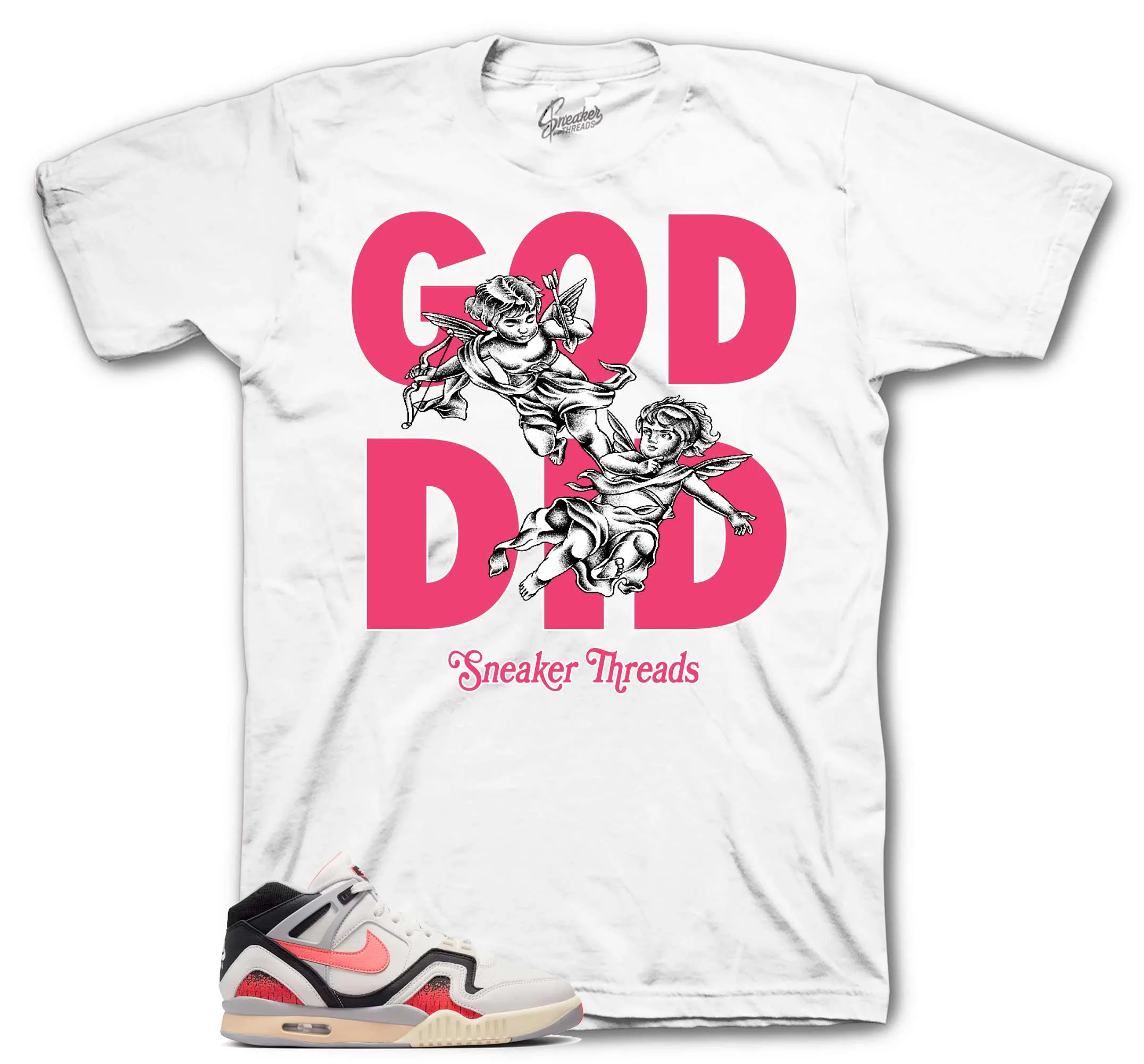 Air Tech Challenge Hot Lava God Did Shirt