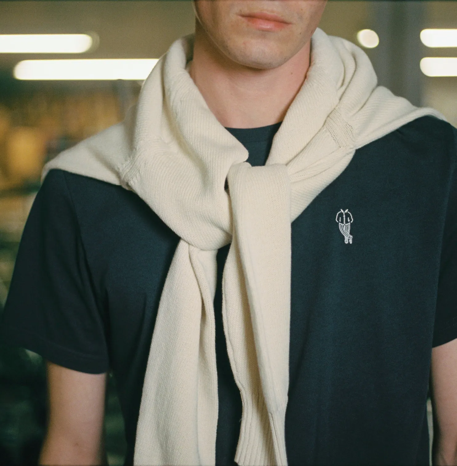 Alfré Navy Classic Tee