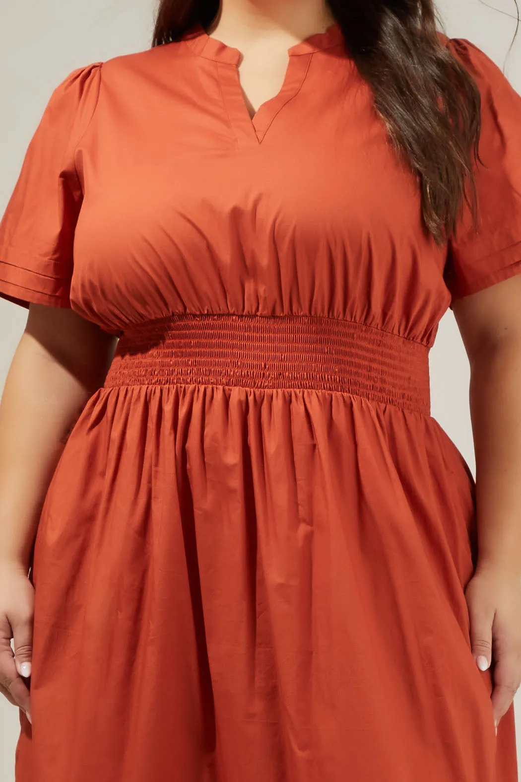 Belraj Poplin Maxi Dress Curve