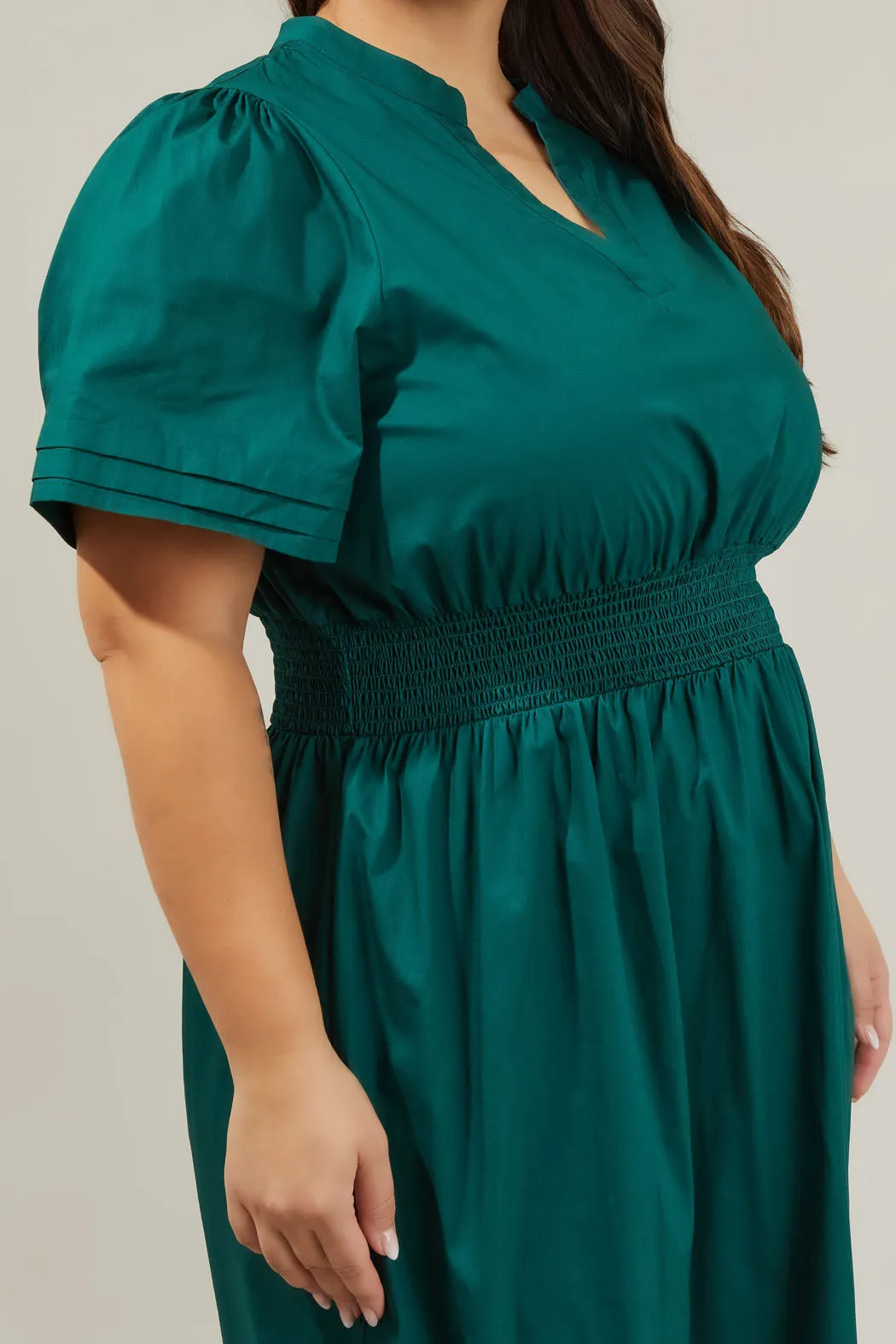 Belraj Poplin Maxi Dress Curve