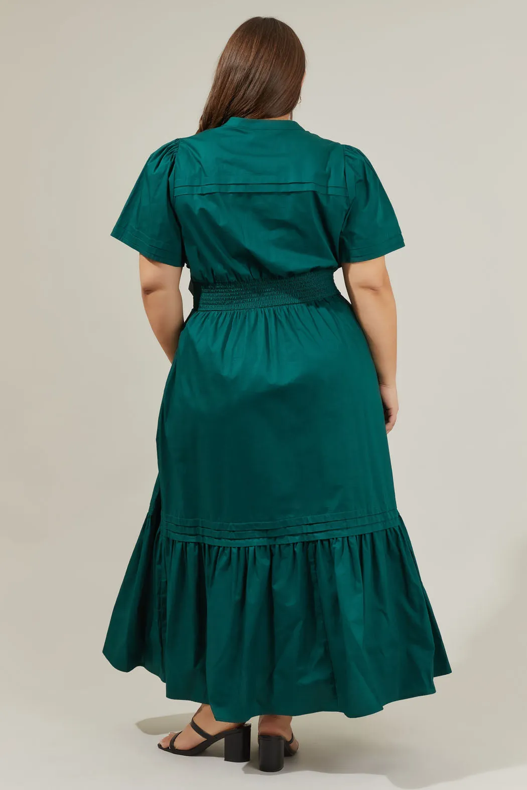 Belraj Poplin Maxi Dress Curve