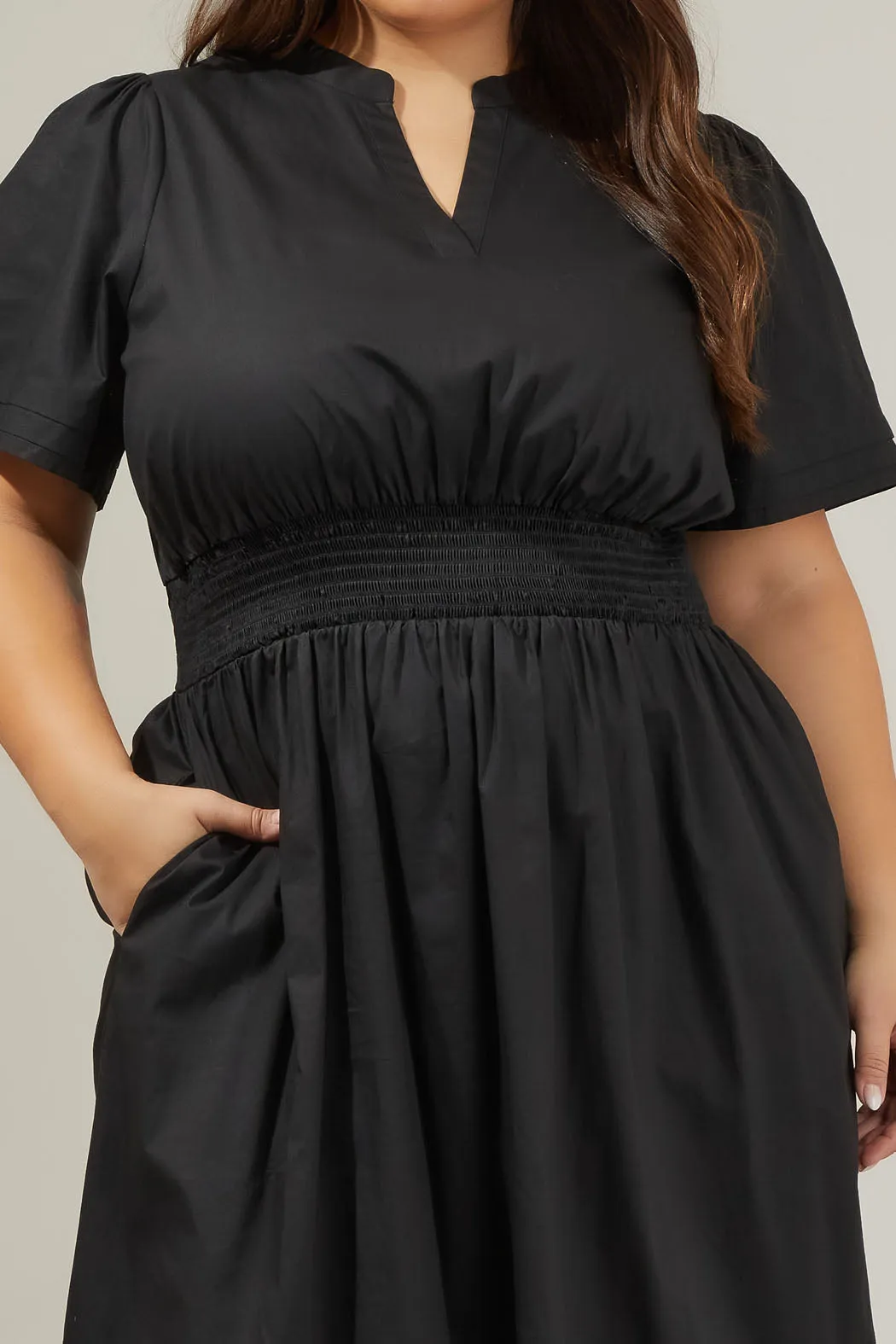 Belraj Poplin Maxi Dress Curve