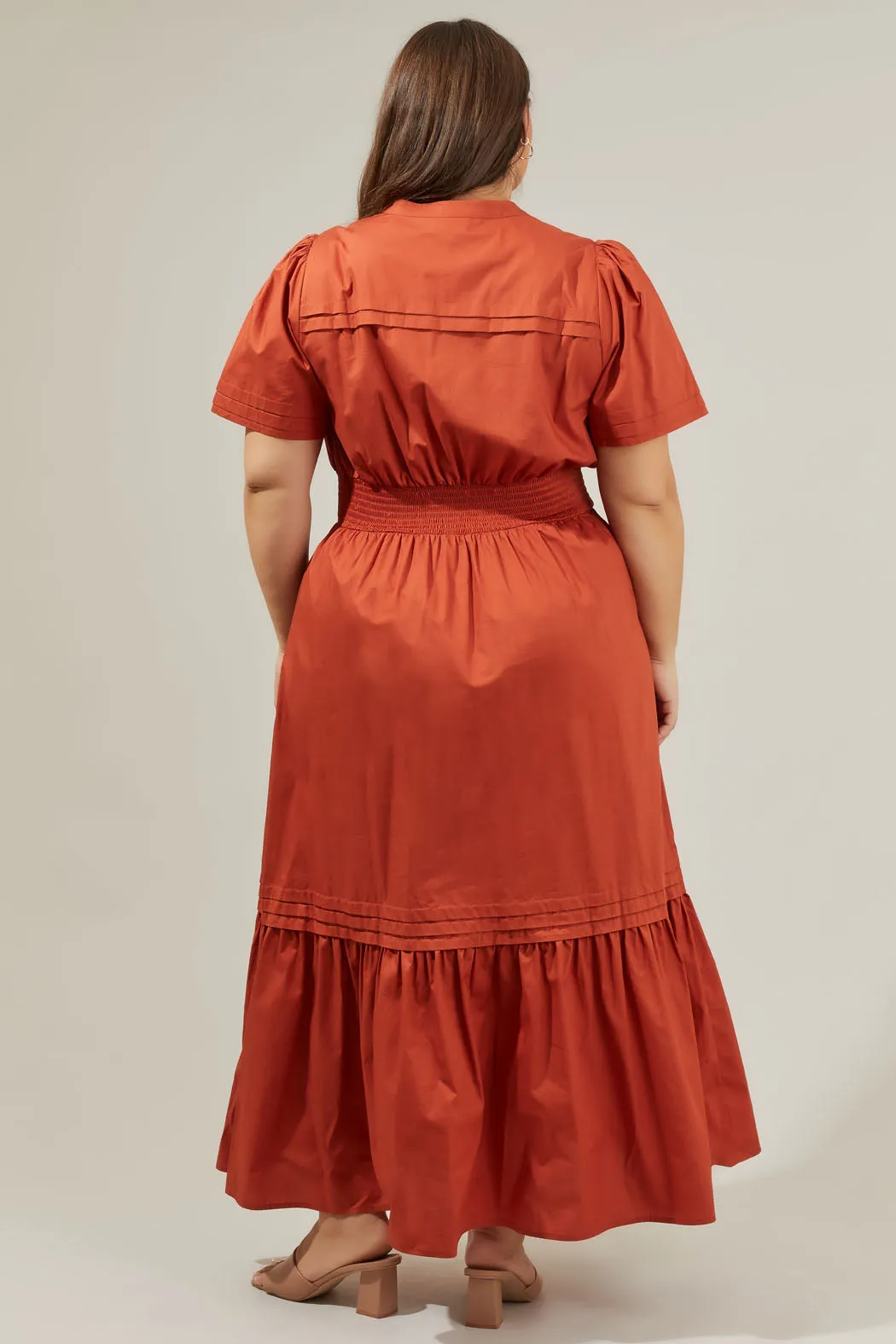 Belraj Poplin Maxi Dress Curve