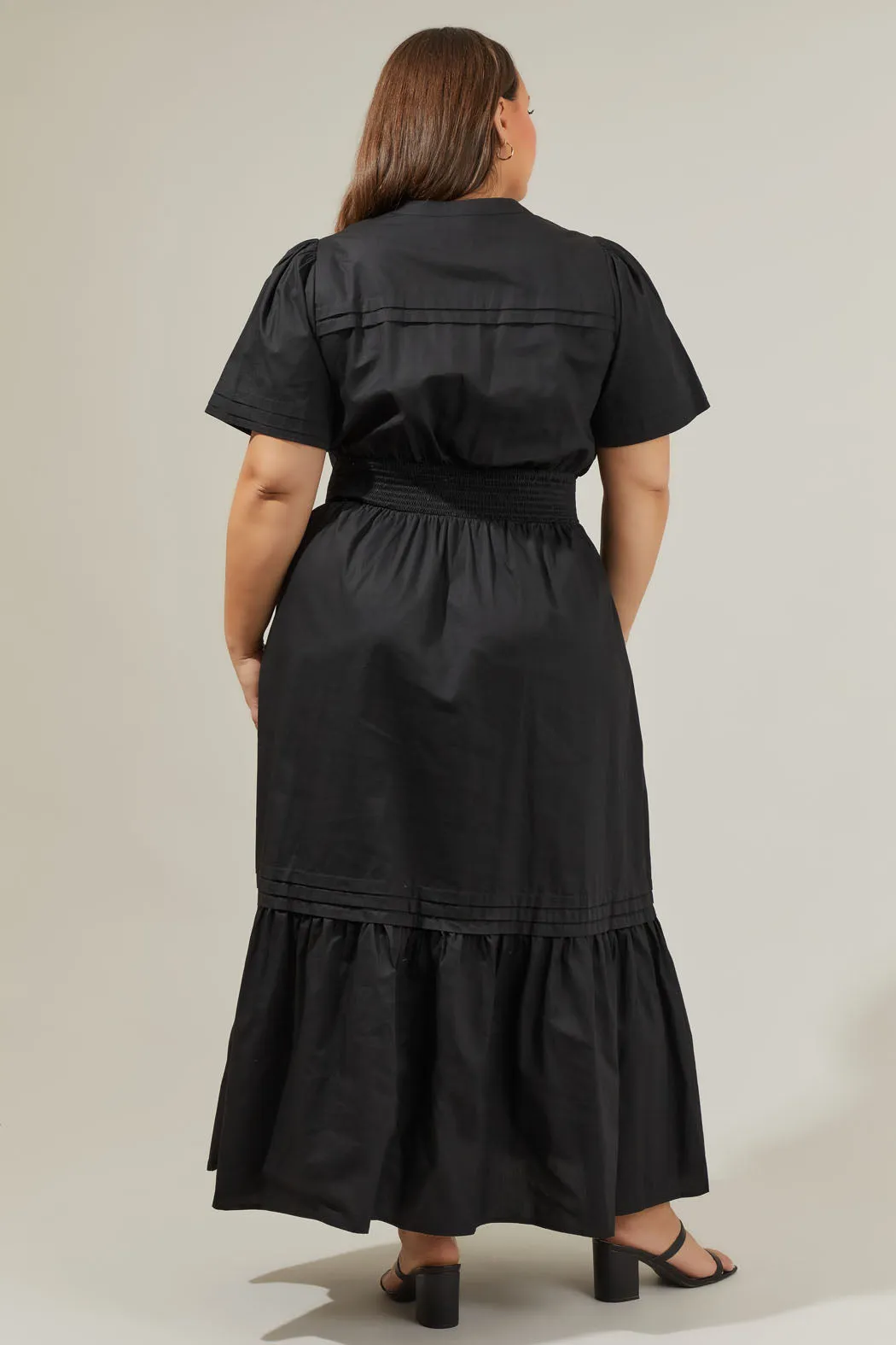 Belraj Poplin Maxi Dress Curve