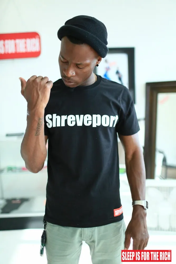 BLACK "SHREVEPORT CLASSIC" TEE