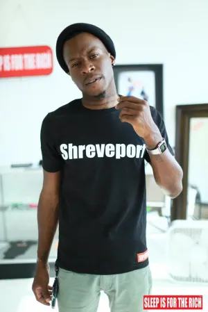 BLACK "SHREVEPORT CLASSIC" TEE