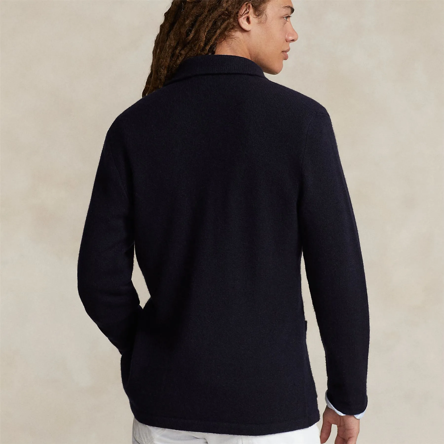 Cardigan Blazer Aviator Navy - AW24