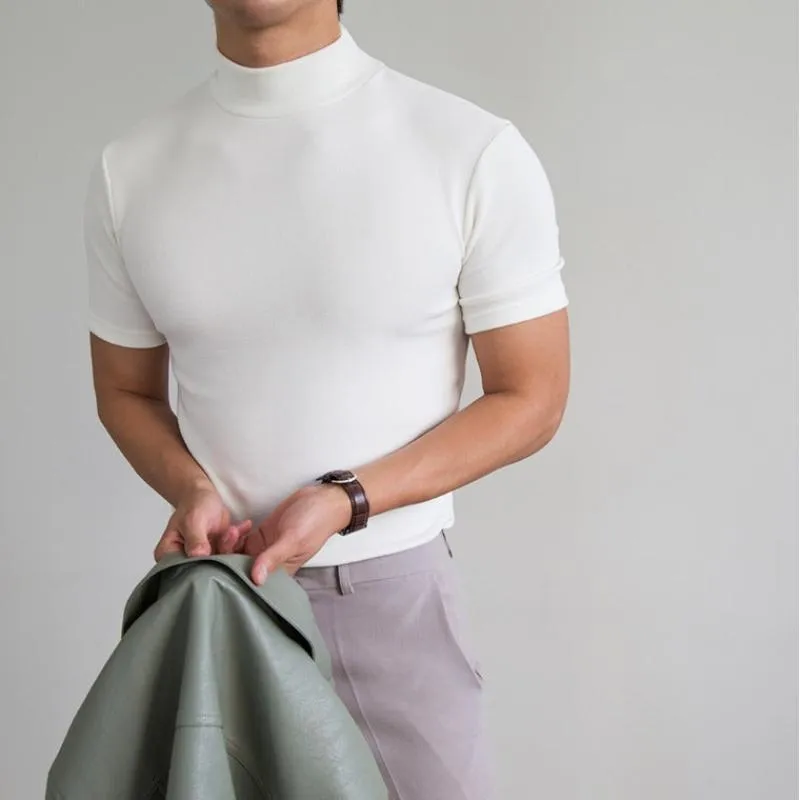 CHARLES HIGH NECK TEE