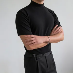 CHARLES HIGH NECK TEE