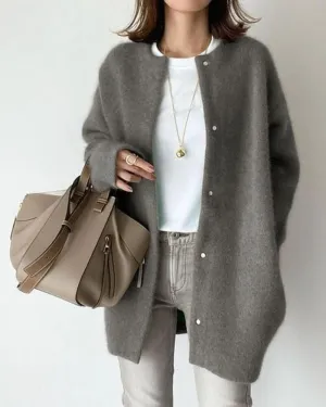 Chloe I Fluffy Luxe Autumn Cardigan