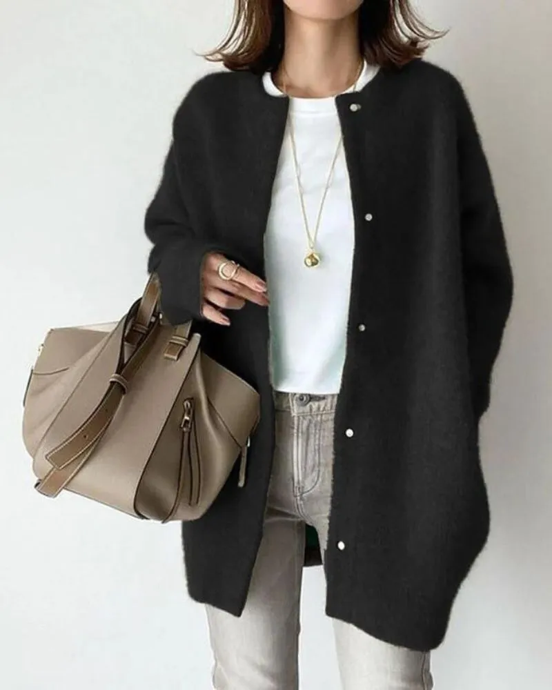 Chloe I Fluffy Luxe Autumn Cardigan