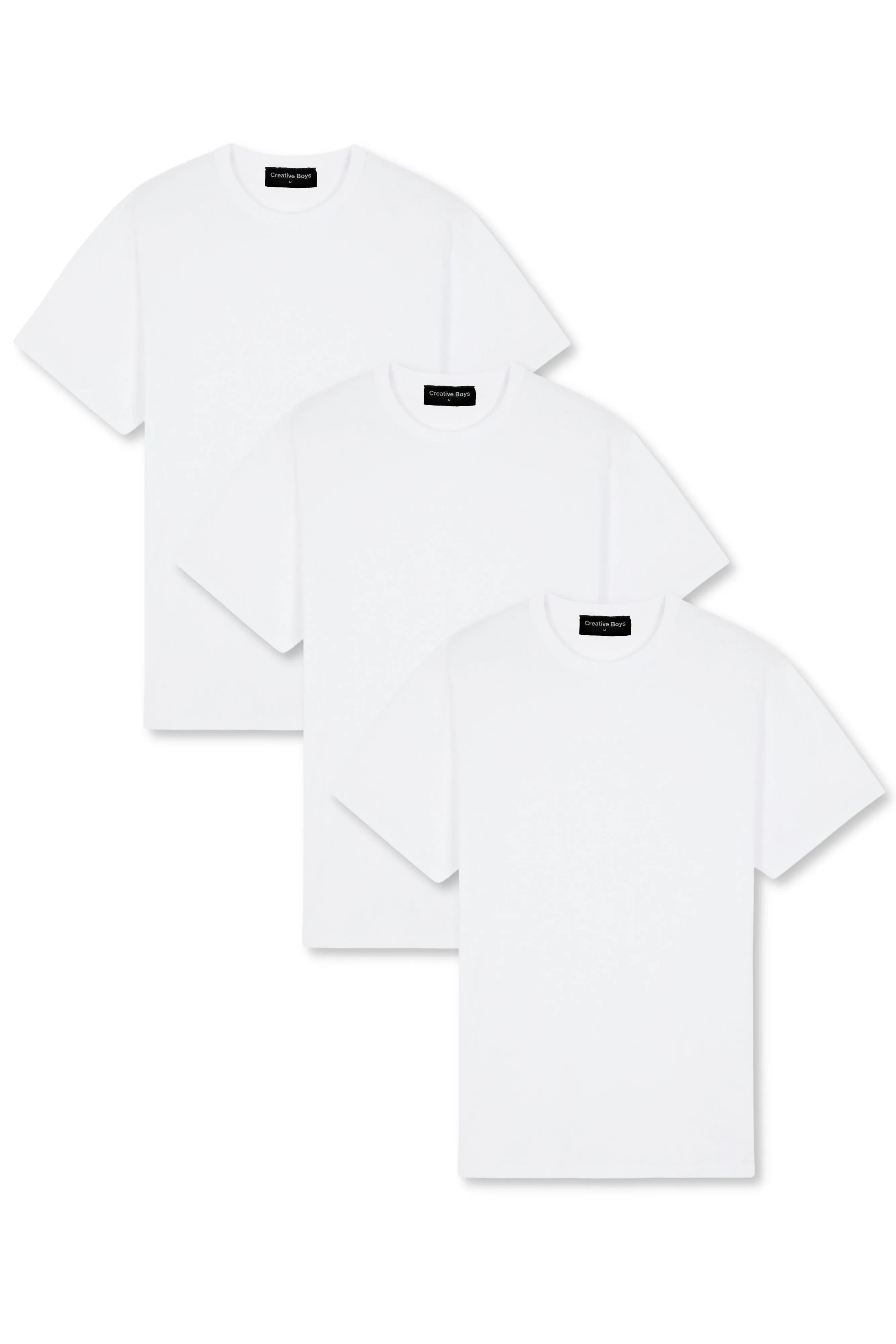 Classic Tee - White / 3 Pack