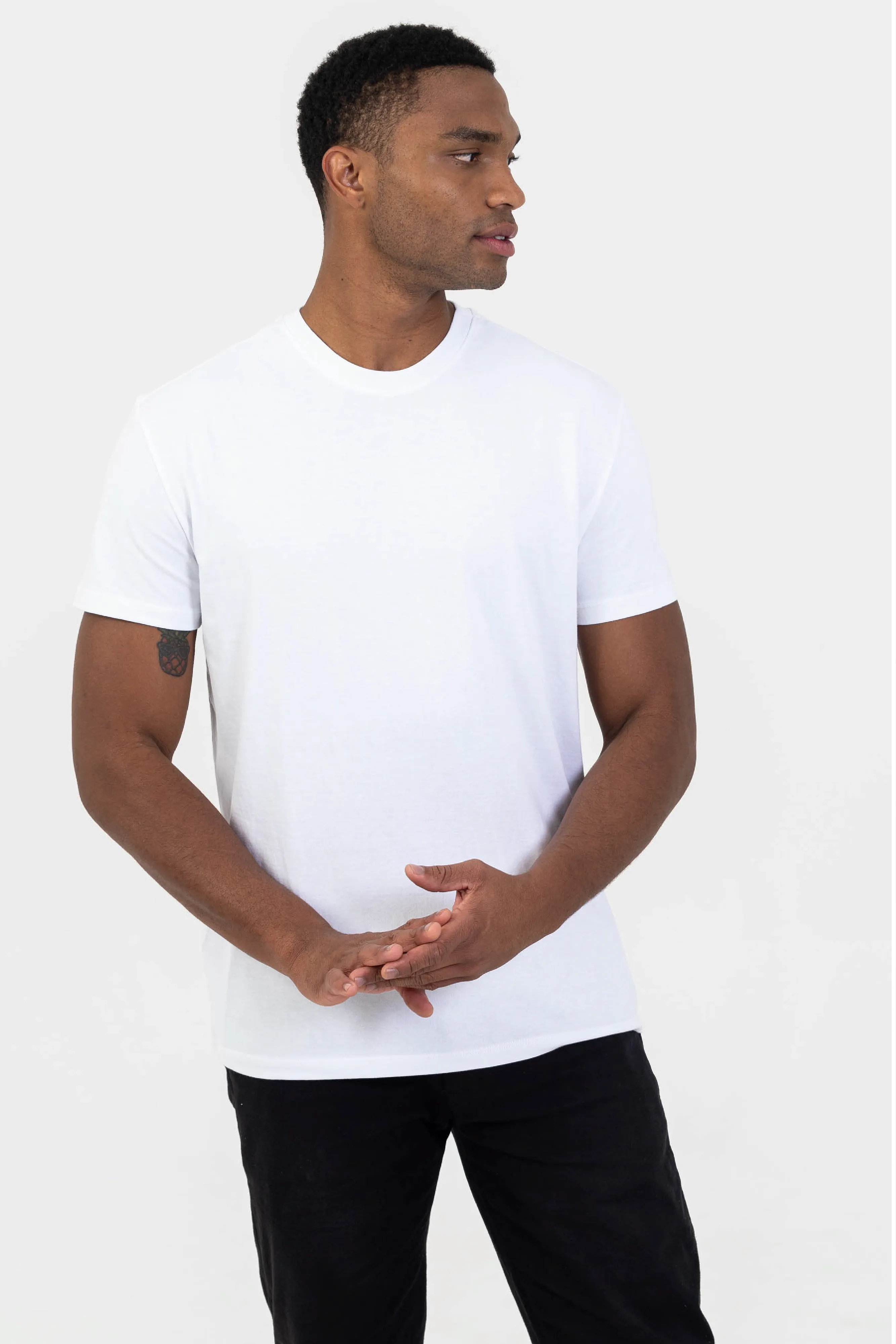 Classic Tee - White / 3 Pack