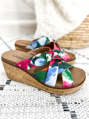 Corky's Bowdacious Wedge - Floral
