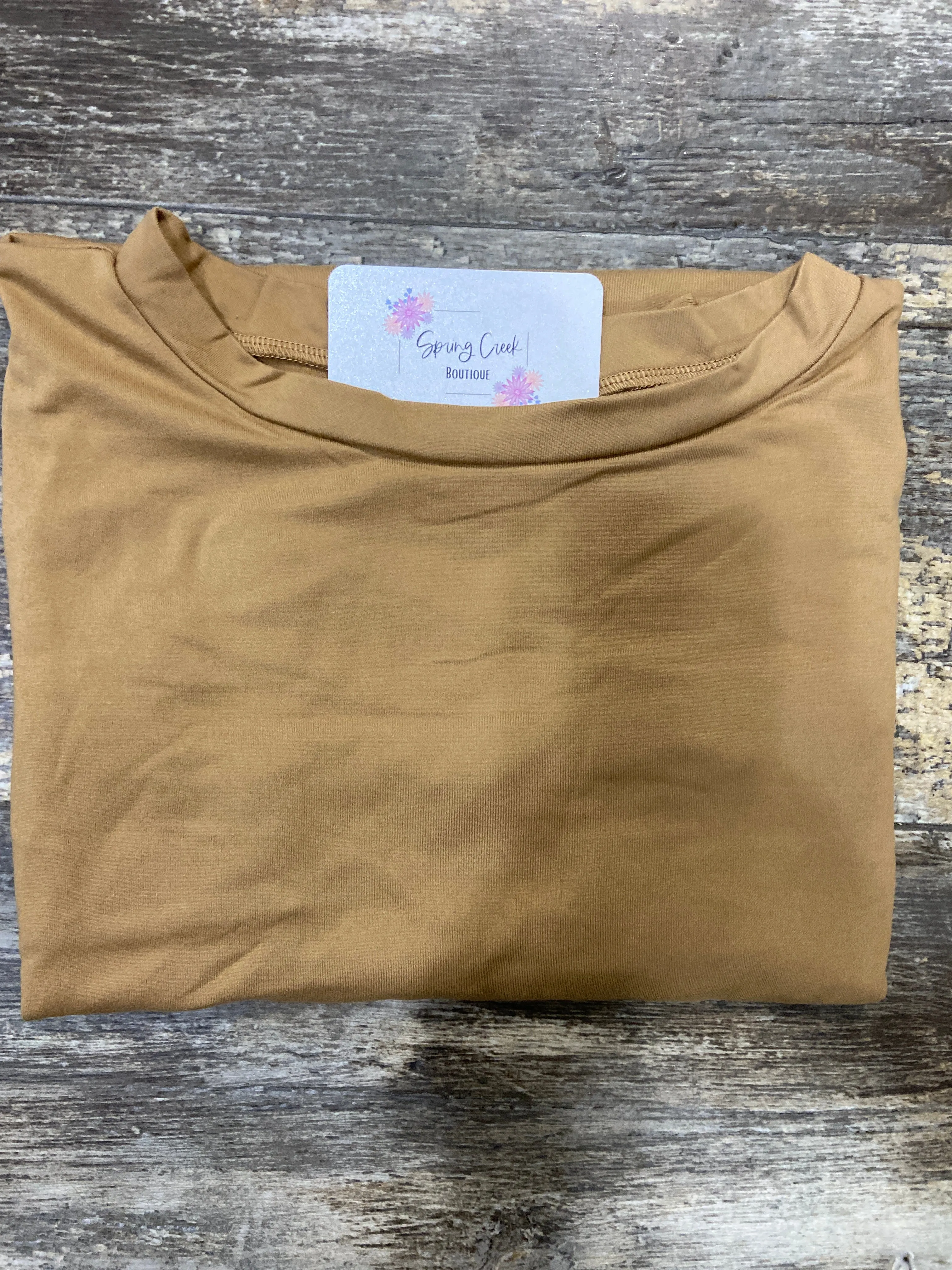 Curvy Buttery Soft Basic Long Sleeve Top