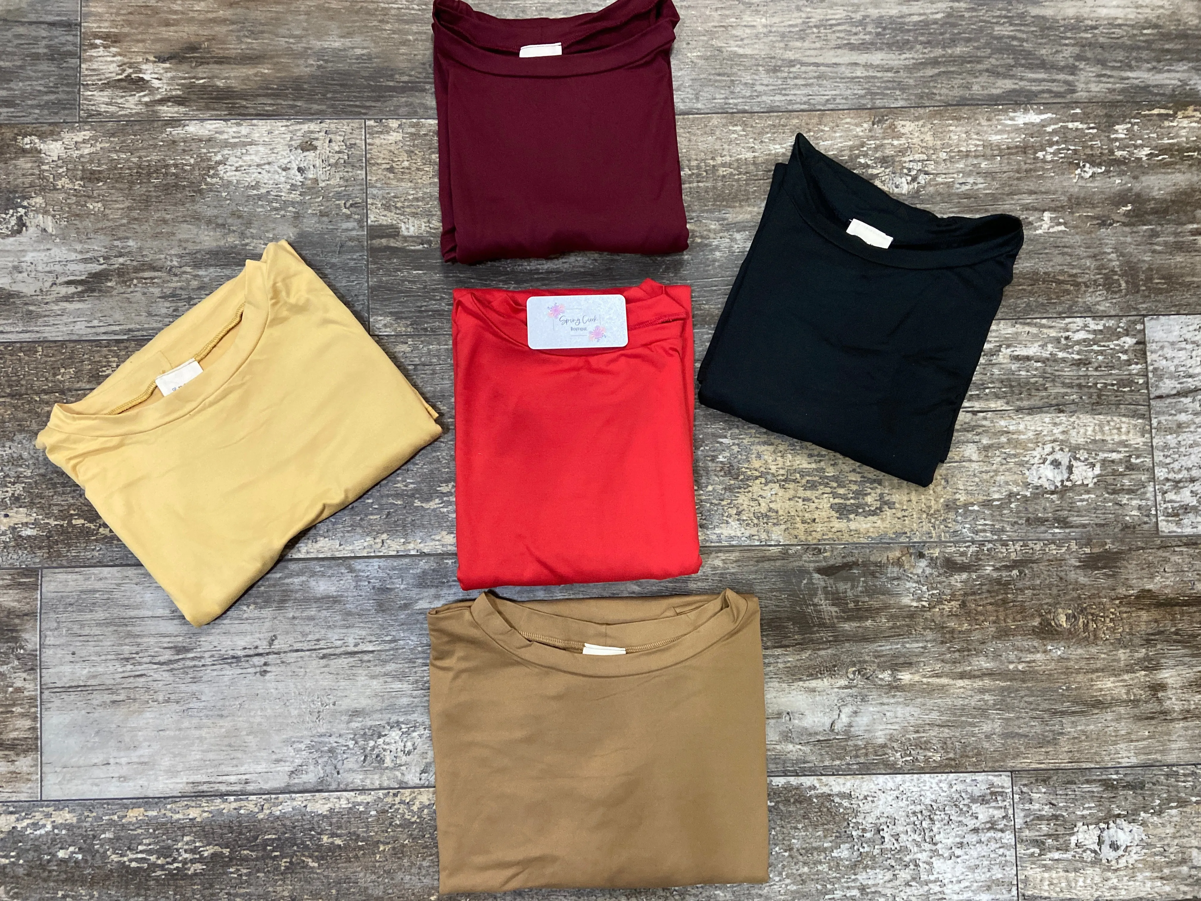 Curvy Buttery Soft Basic Long Sleeve Top
