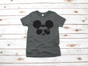 Custom Aviator Mickey Mouse Youth T Shirt - Disney Kids T Shirts - Cool Mickey T Shirt - Personalized Name