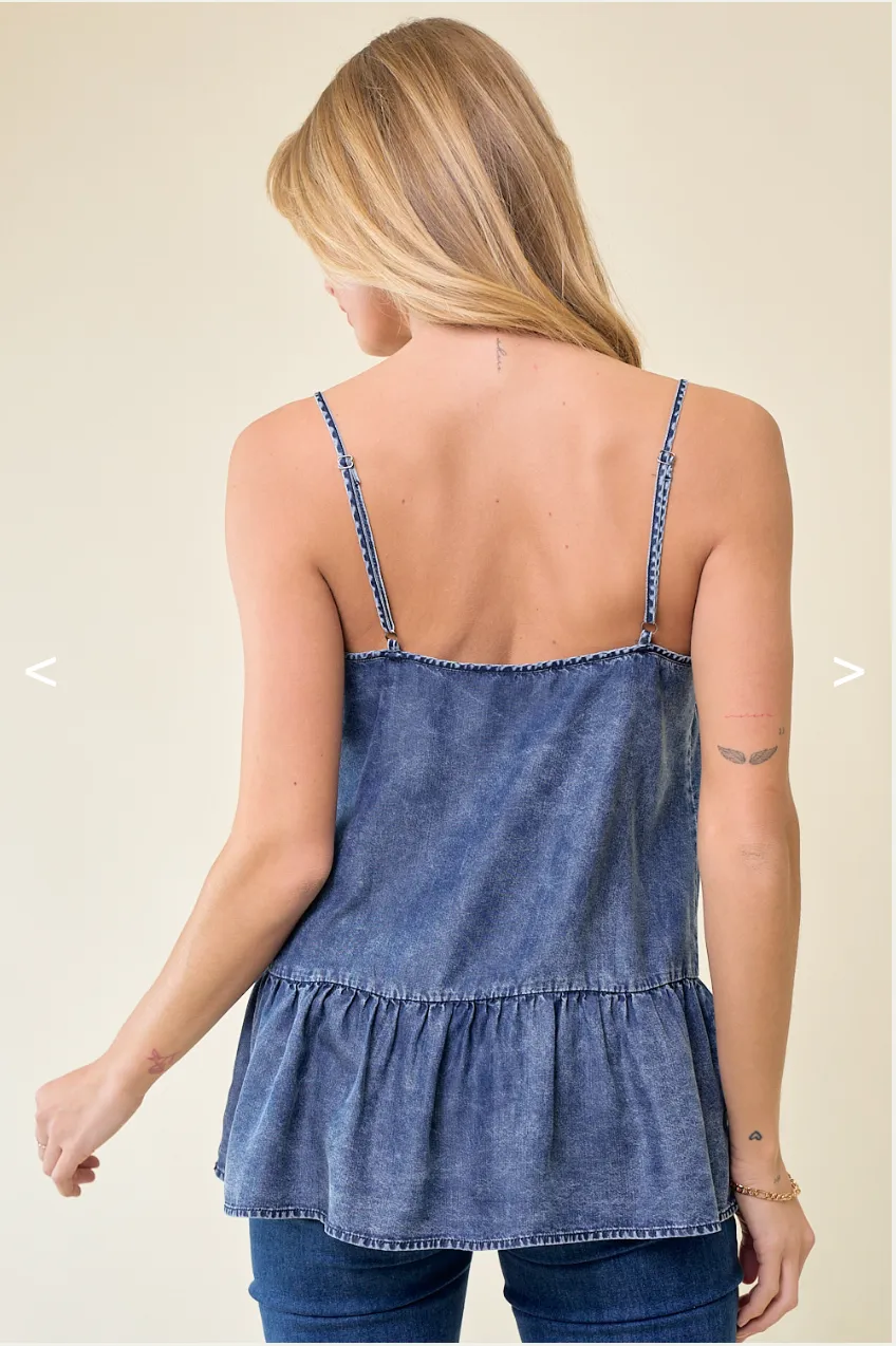 Cut-Out Strap Cami
