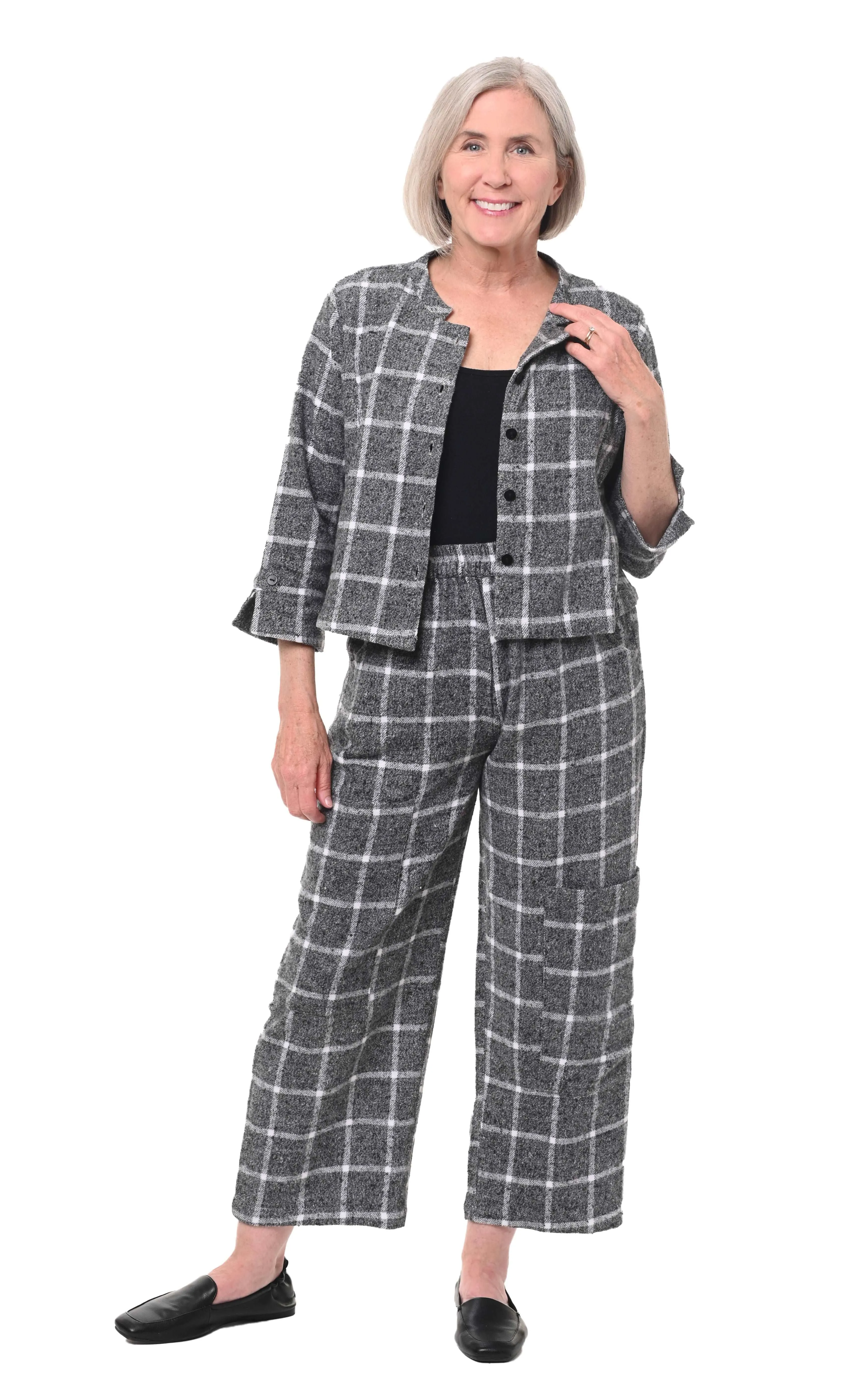 Dakota Womens Jacket in Cambridge Flannel