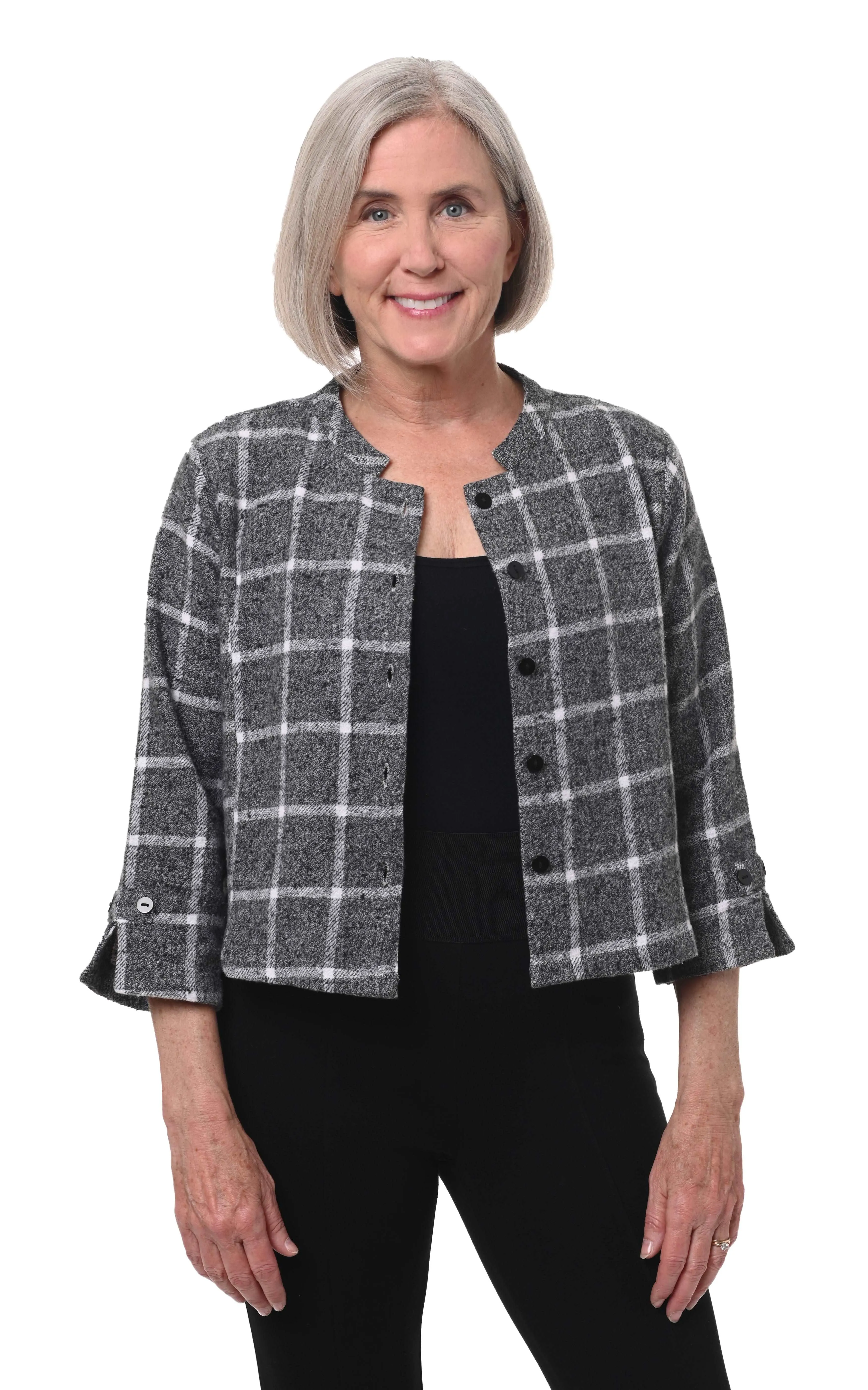 Dakota Womens Jacket in Cambridge Flannel