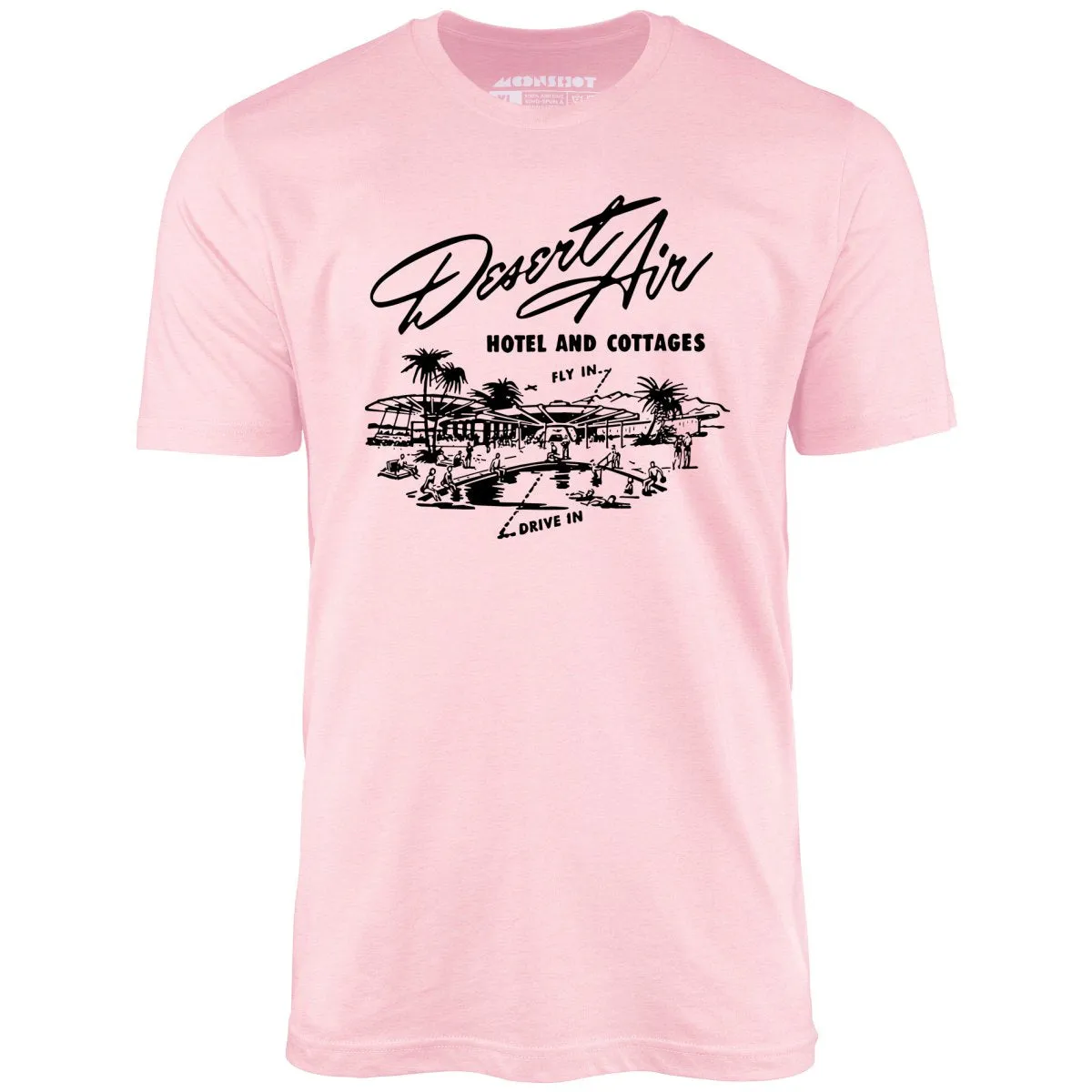 Desert Air Hotel & Cottages v2 - Vintage Palm Springs, CA - Unisex T-Shirt