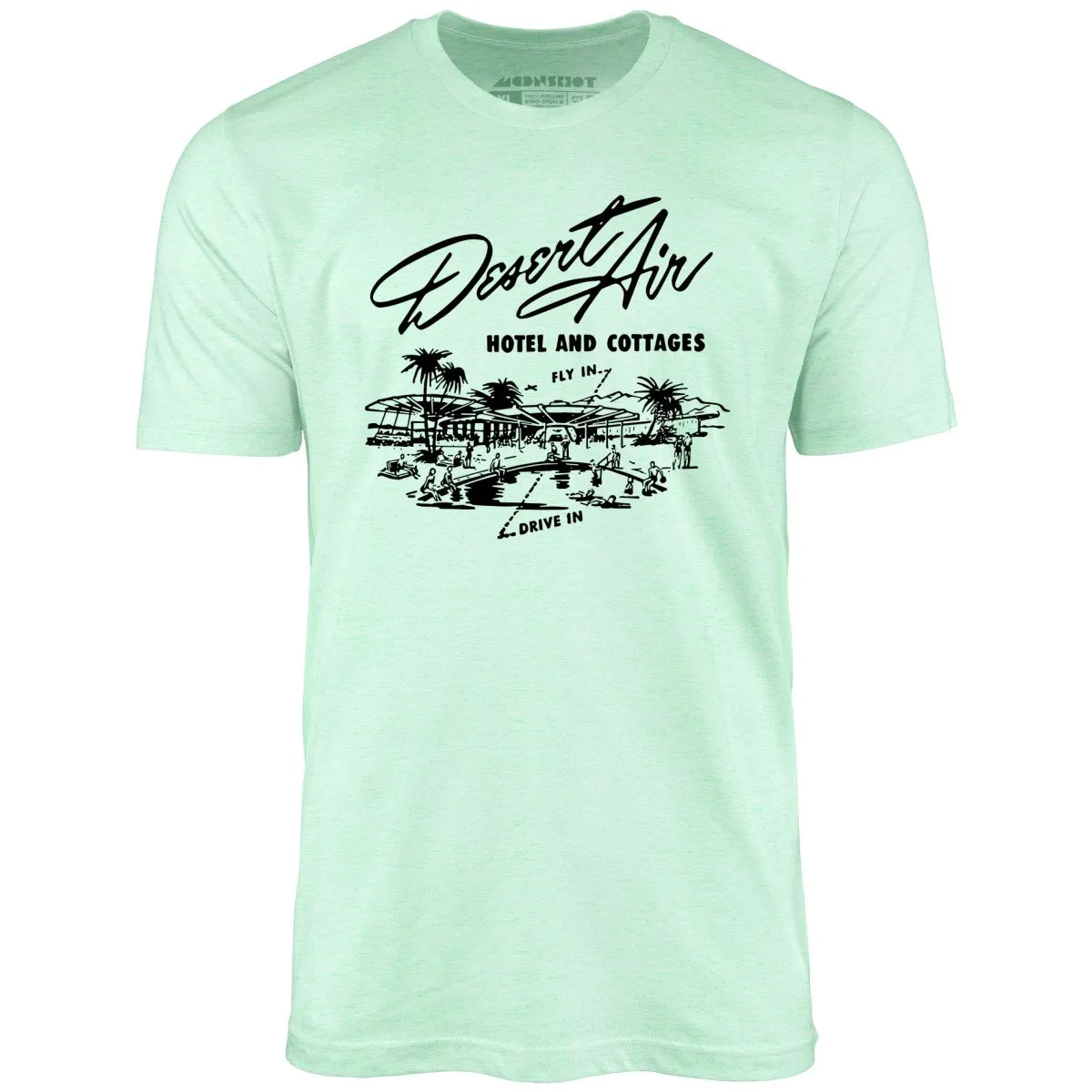 Desert Air Hotel & Cottages v2 - Vintage Palm Springs, CA - Unisex T-Shirt