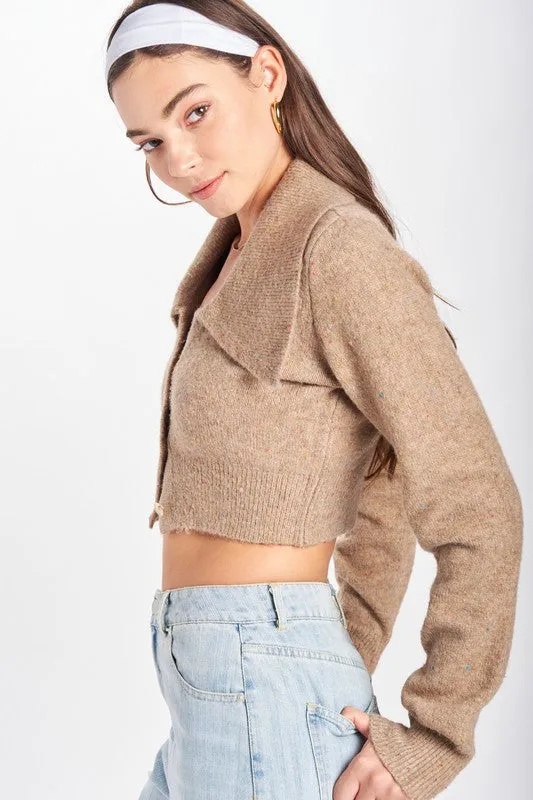 Ellie Cropped Cardigan