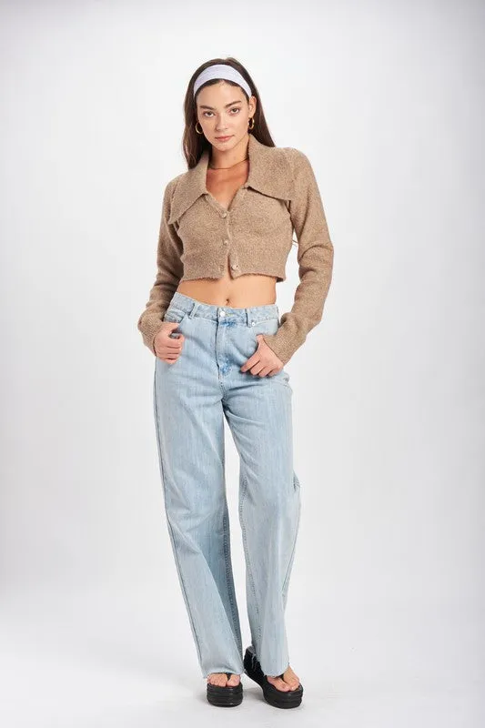 Ellie Cropped Cardigan