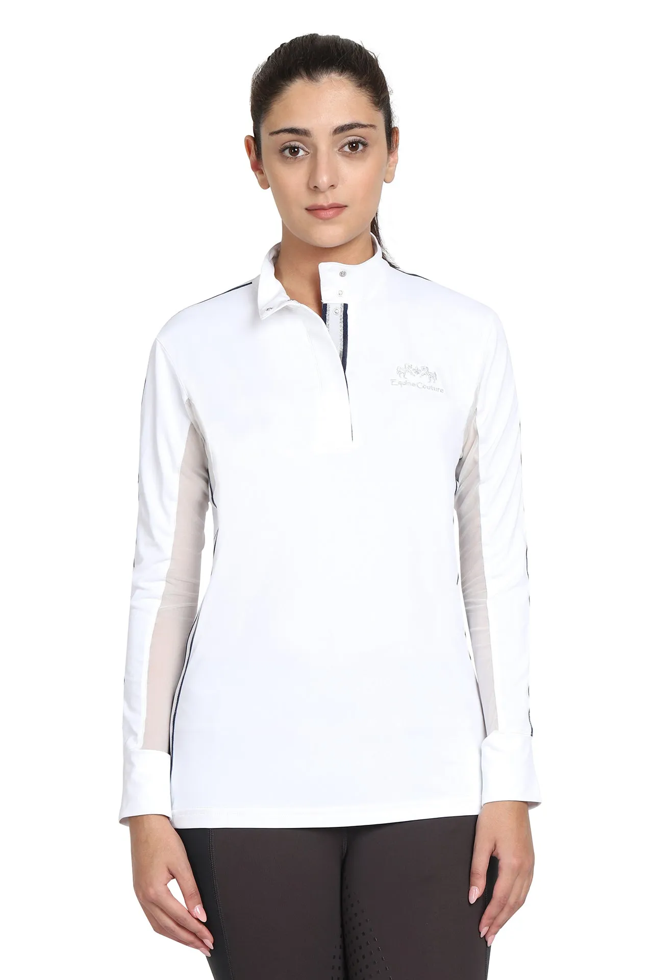 EQUINE COUTURE LADIES ELIANA LONG SLEEVE SHOW SHIRT