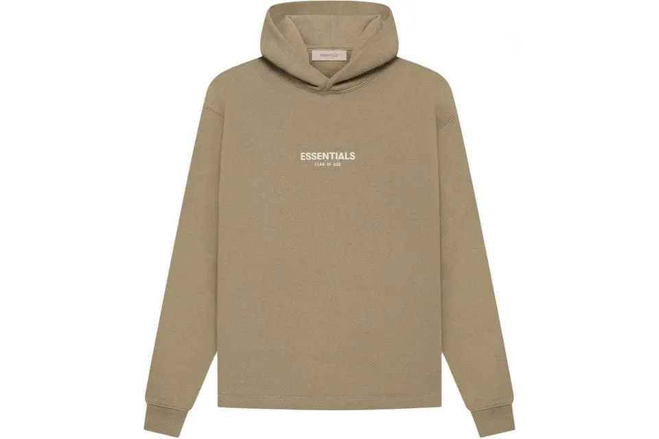 ESSENTIALS FOG RELAXED HOODIE OAK