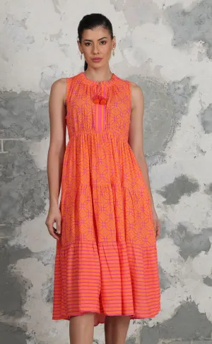 Geo Gem Print Dress