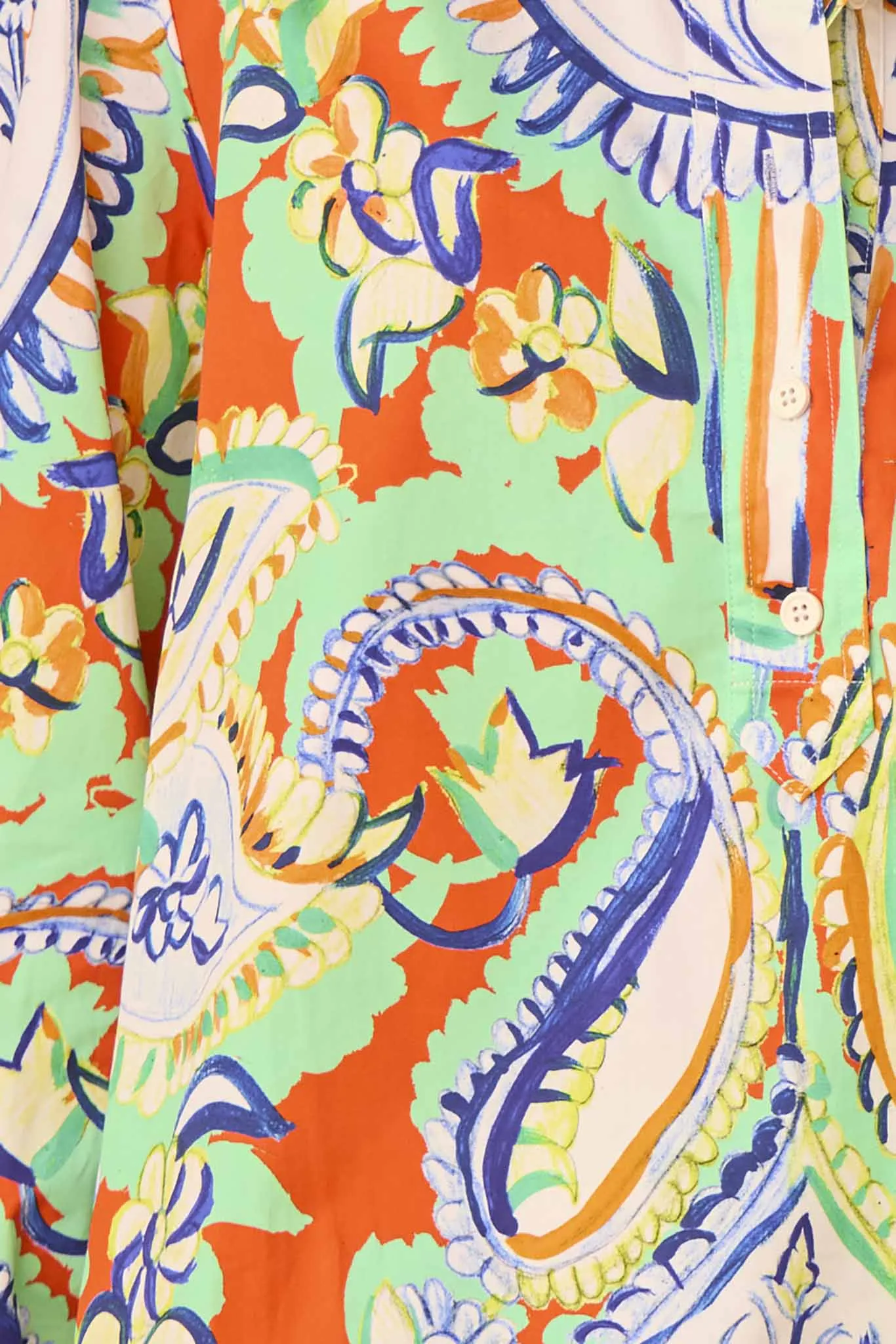 Hunter Bell Pheonix Shirt in Amalfi Tiles