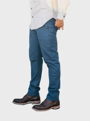 Kato The Fatigue Pants Stretch Oxford - Cobalt