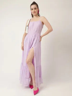 Languid Lavender Maxi Dress