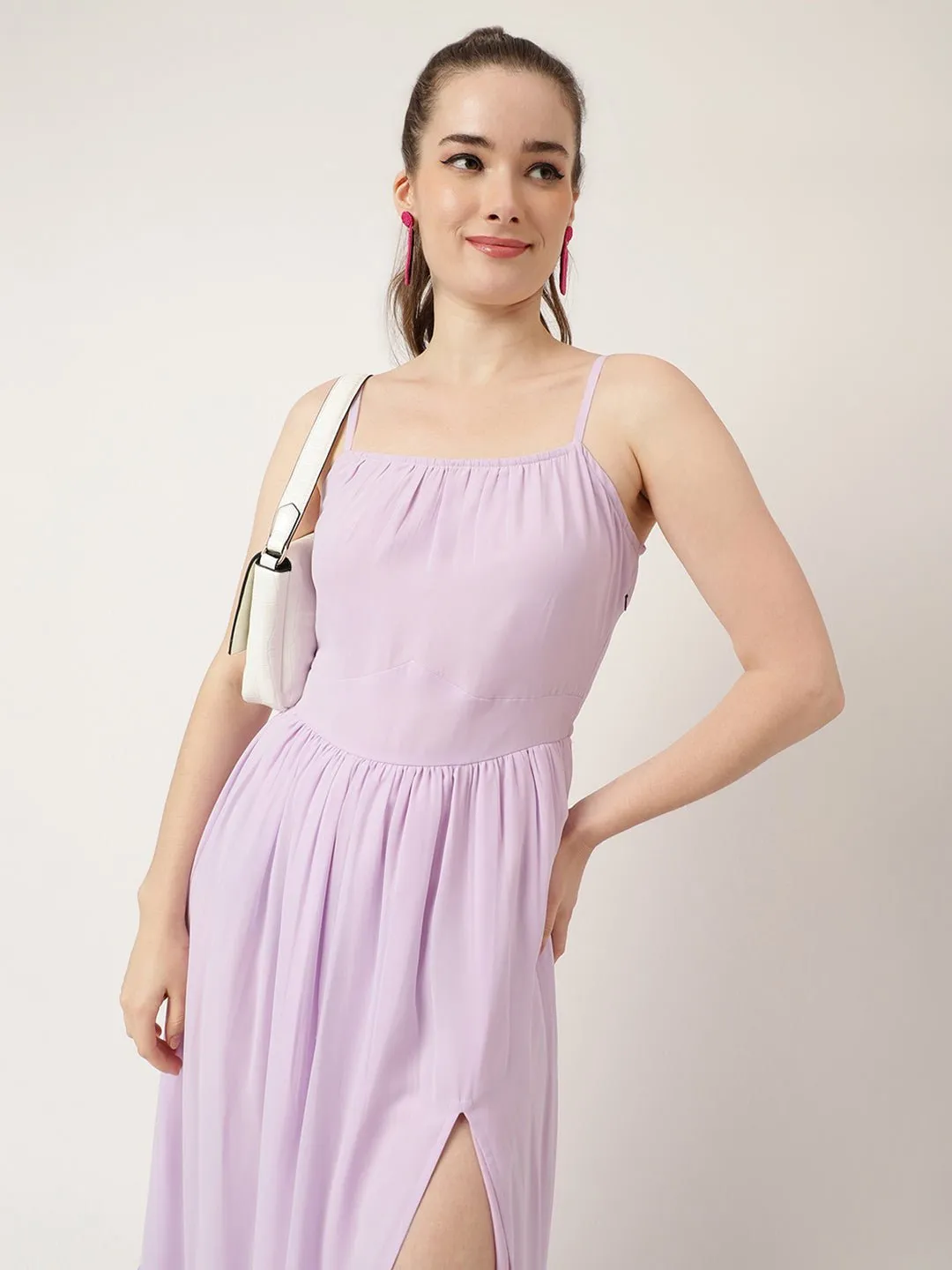 Languid Lavender Maxi Dress
