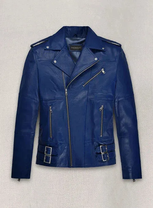 LEATHER JACKET WORN BY ANTONIO BANDERAS | ANTONIO BANDERAS LEATHER JACKET