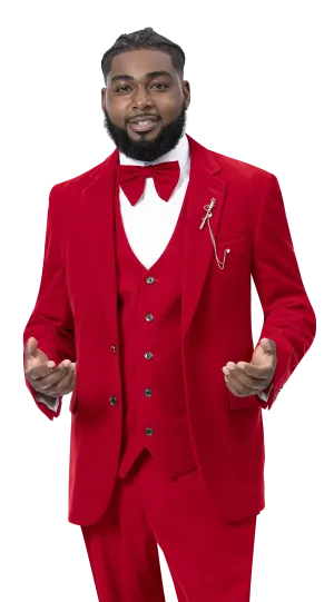 Men fashion Suits M2781Red