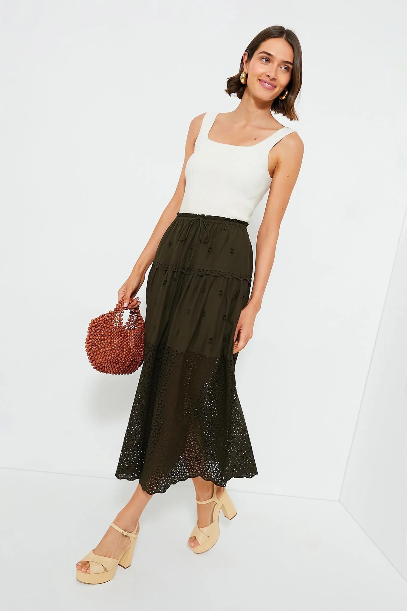 Militaire Lucia Skirt