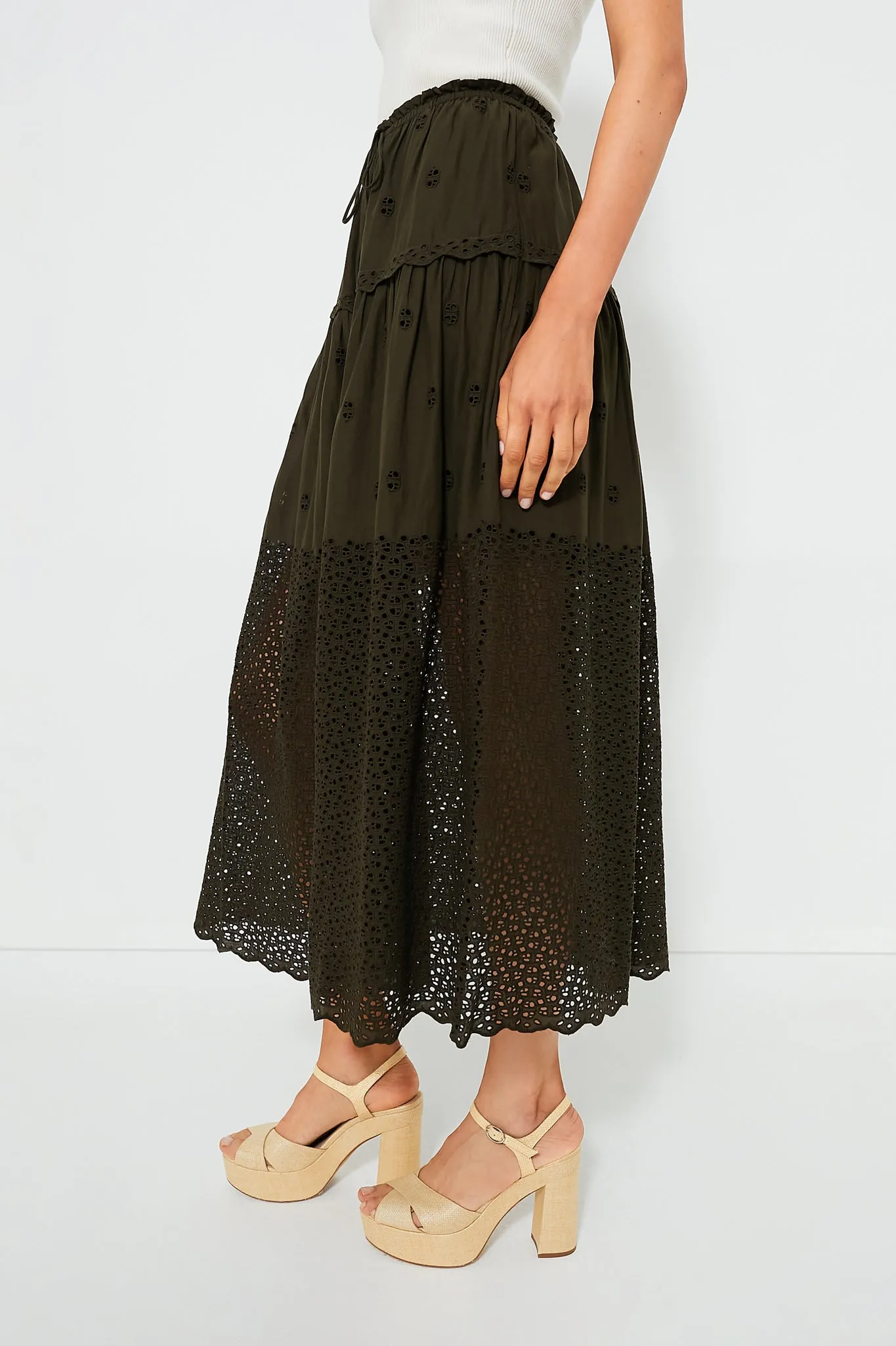 Militaire Lucia Skirt