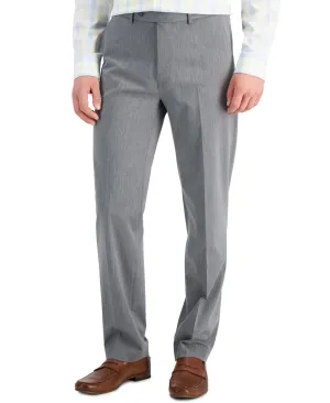 Nautica Mens Modern fit Dress Pants 38 / 30 Grey Solid
