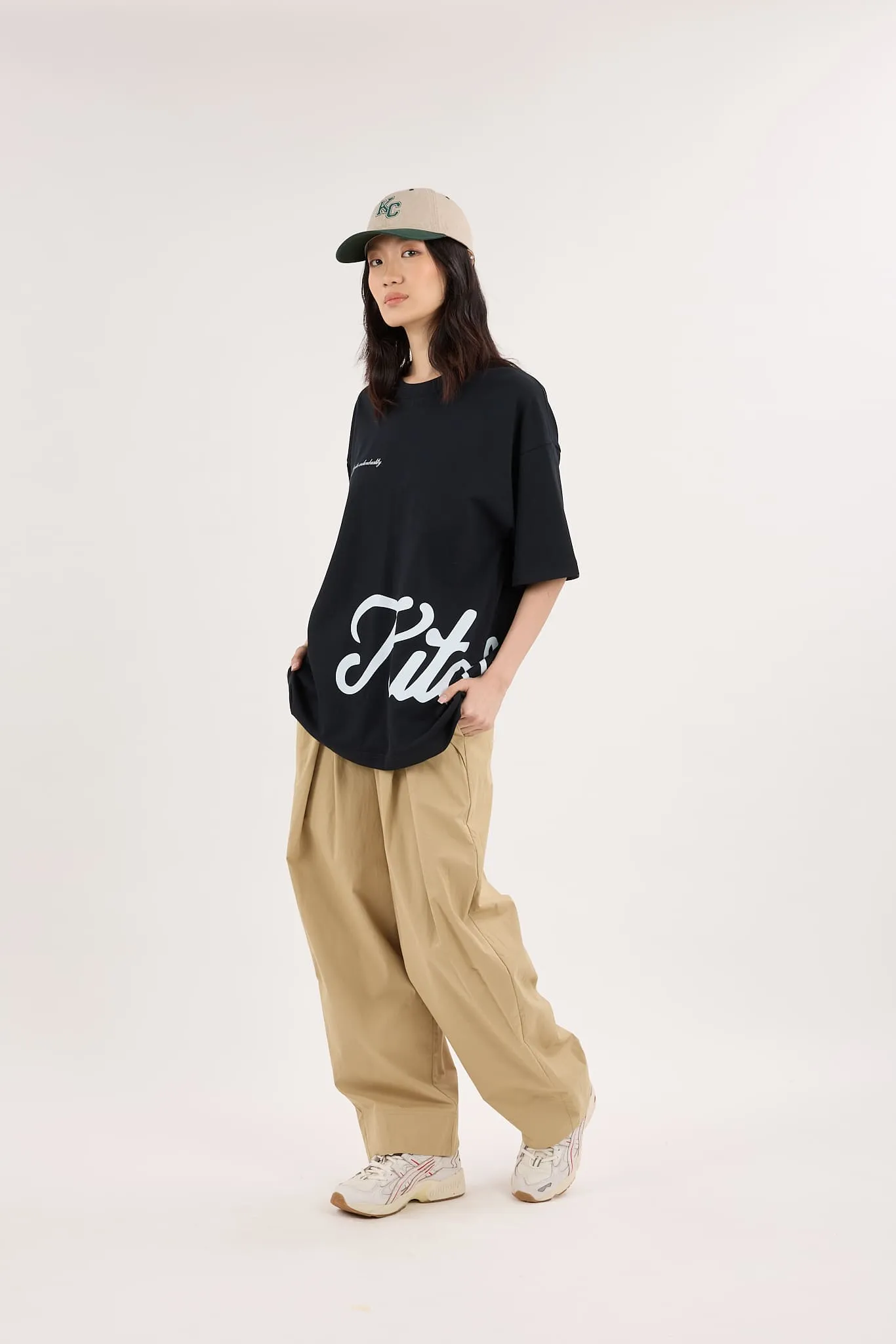 Pale Khaki Capsule Baggy Pants