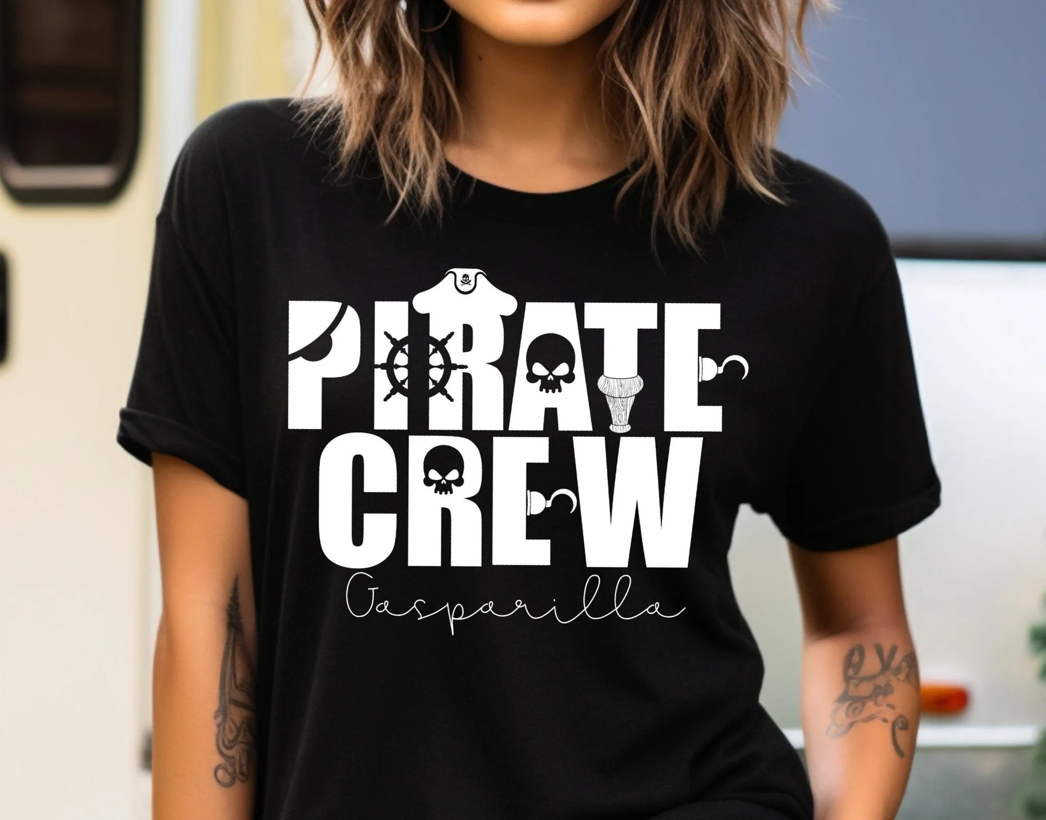 Pirate Crew Tampa Gasparilla Matching Family Shirts Parade Tampa Bay Pirate Festival 2024 Shirts