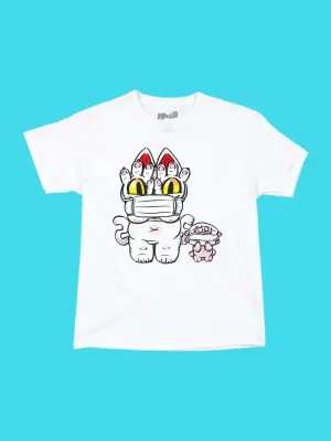Popkiller Artist Series GRAPE BRAIN Masked Onigiri Youth T-shirt