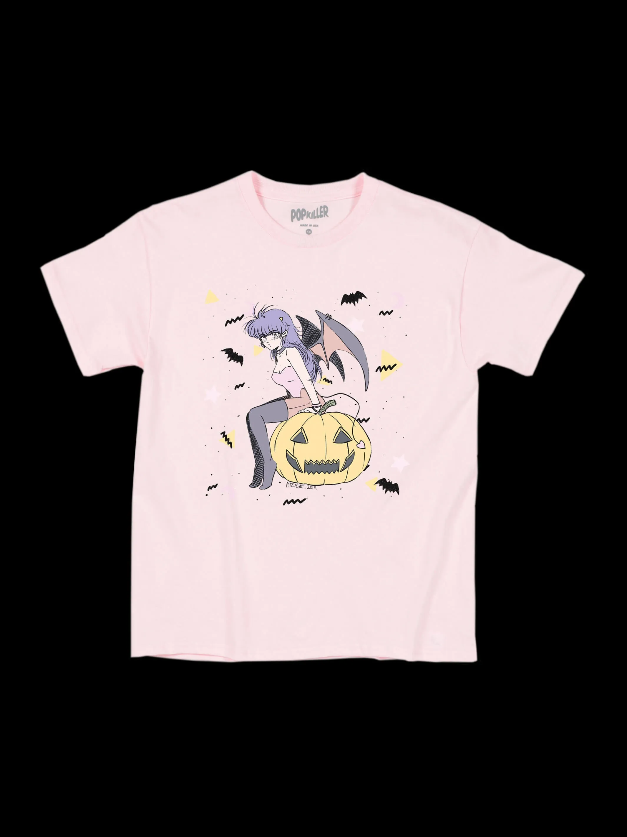Popkiller Artist Series Mizucat Licorice Youth T-shirt