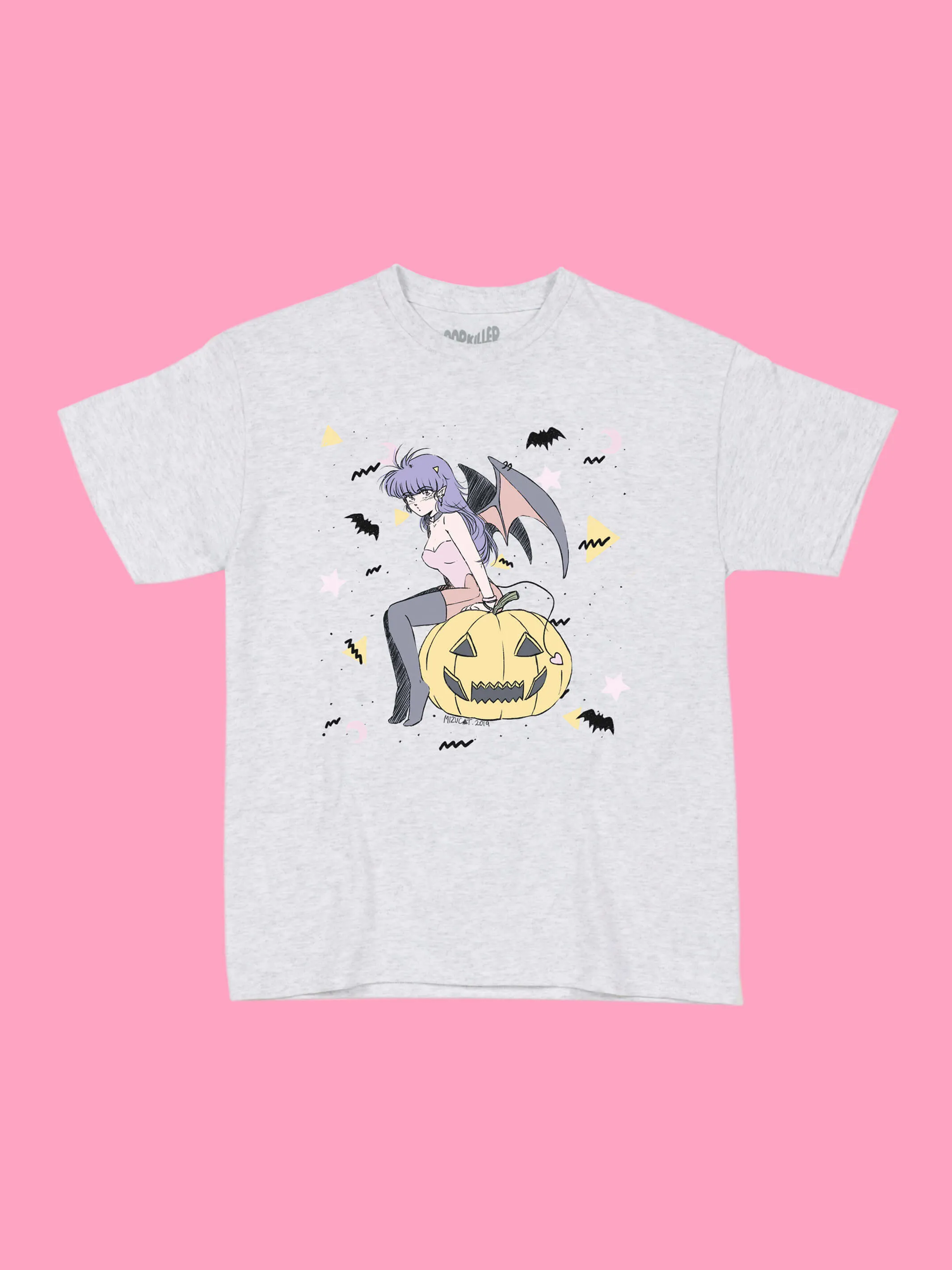 Popkiller Artist Series Mizucat Licorice Youth T-shirt