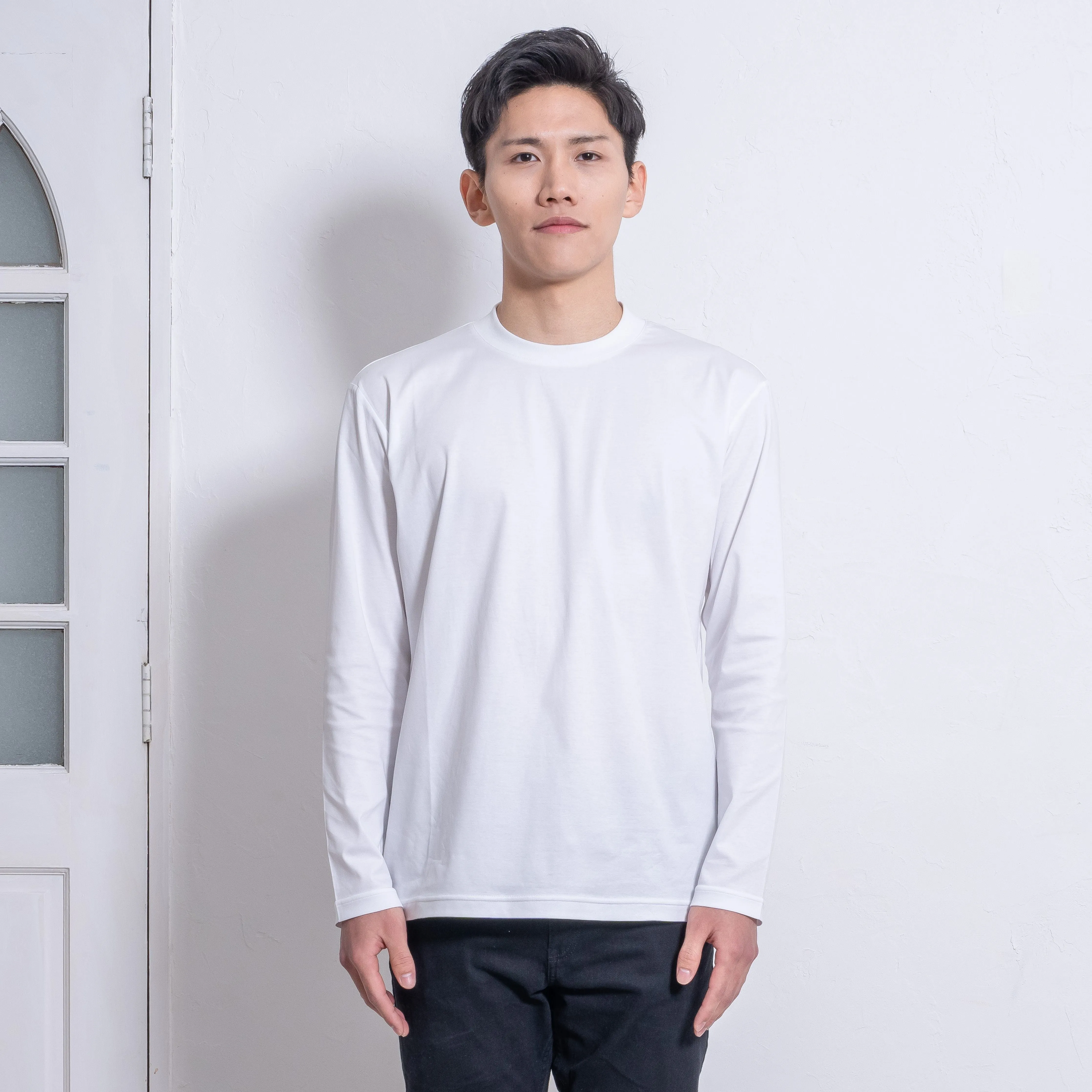 Premier Cotton T-Shirt (Long Sleeve, Long T) 354-102 American Cotton Men's